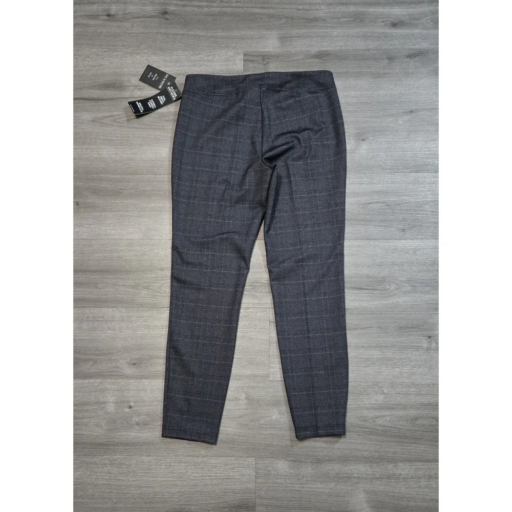 NWT Zac & Rachel Womens Stretch Figure Defining Pull On Pants Plaid Size Large - Picture 2 of 12